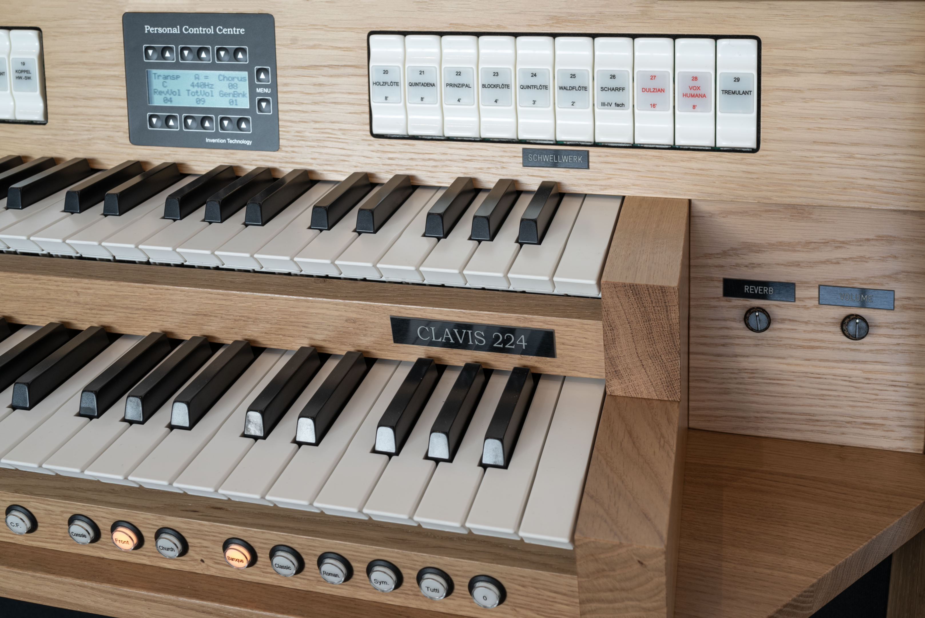 Bekijk: Content Clavis 224 | Content huiskamerorgels